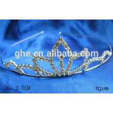 Nova moda atacado rhinestone casamento noivas coroas